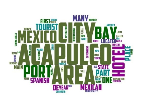 Acapulco Typography Sublimation