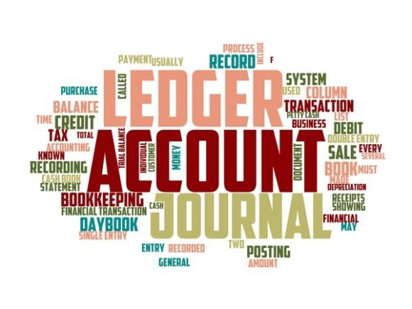 Accounts Clerk Typography Tshirt