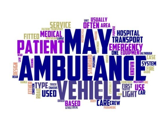 Ambulance Crew Typography Tshirt