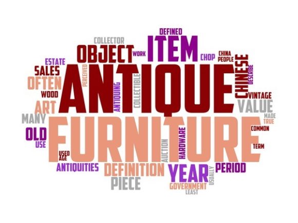 Antiquing Typography Book Cover