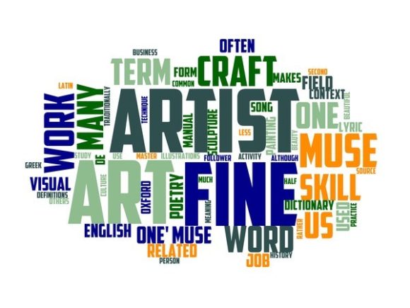 Artist Typography Sticker