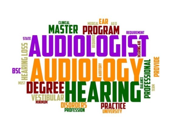 Audiology Typography Sticker