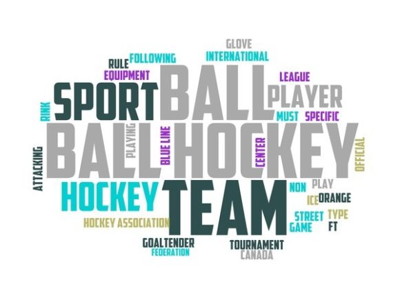 Ball Hockey Typography Sticker: A Versatile Design Asset for Creative Expression and Brand Storytelling