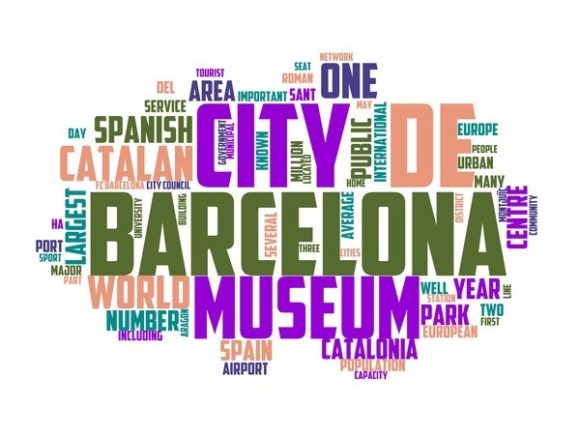 Barcelona Typography Sublimation