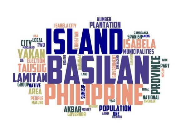 Basilan Typography Tie Dye: Where Cultural Craft Meets Contemporary Word Art