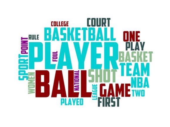 Basketball Typography Crafting: Where Sport, Art, and Everyday Design Collide