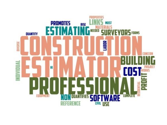 Building Estimator Typography Tshirt