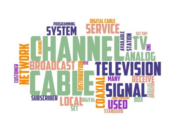 Cable TV Installer Typography Sublimatio