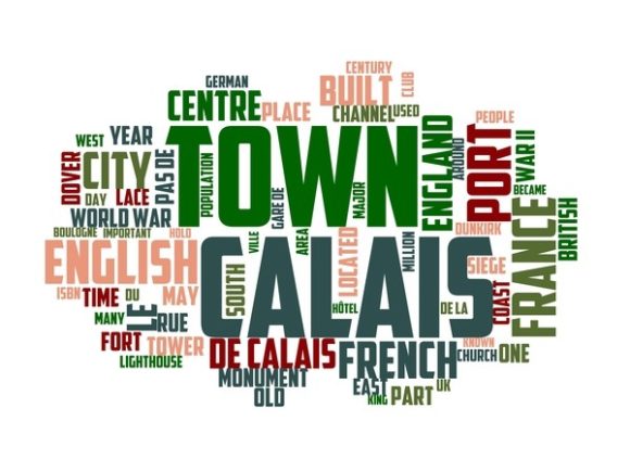 Calais Typography Tumbler: A Hand-Drawn Word Cloud for Thoughtful, Versatile Design