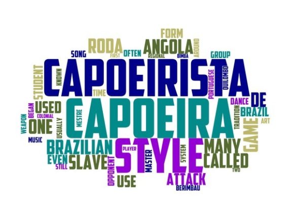 Capoeira Typography Book Cover