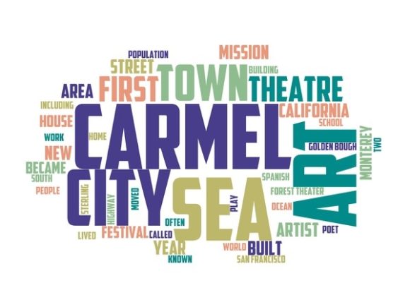 Carmel Typography Skinny Tumbler
