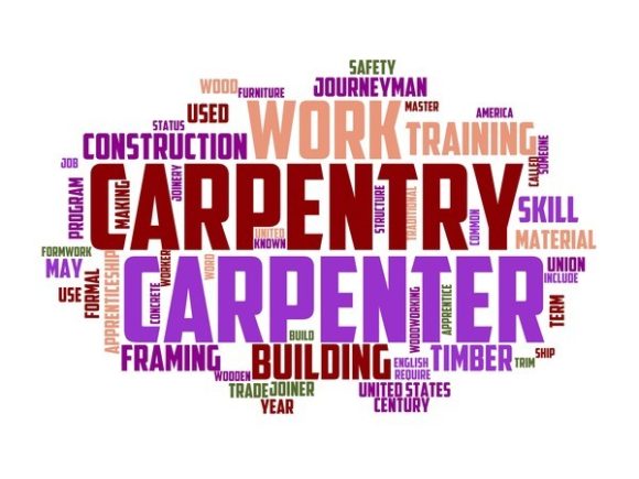 Carpenter Typography Crafting